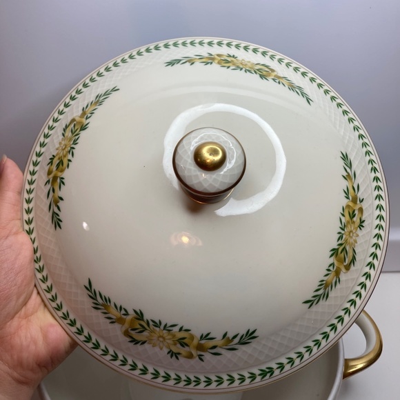 Vintage Lidded Tureen Eschenbach Roswitha Baronet China Greenbriar 6”H - Picture 3 of 16